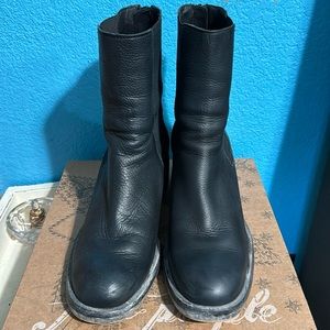 Free People Black Chelsea Boots